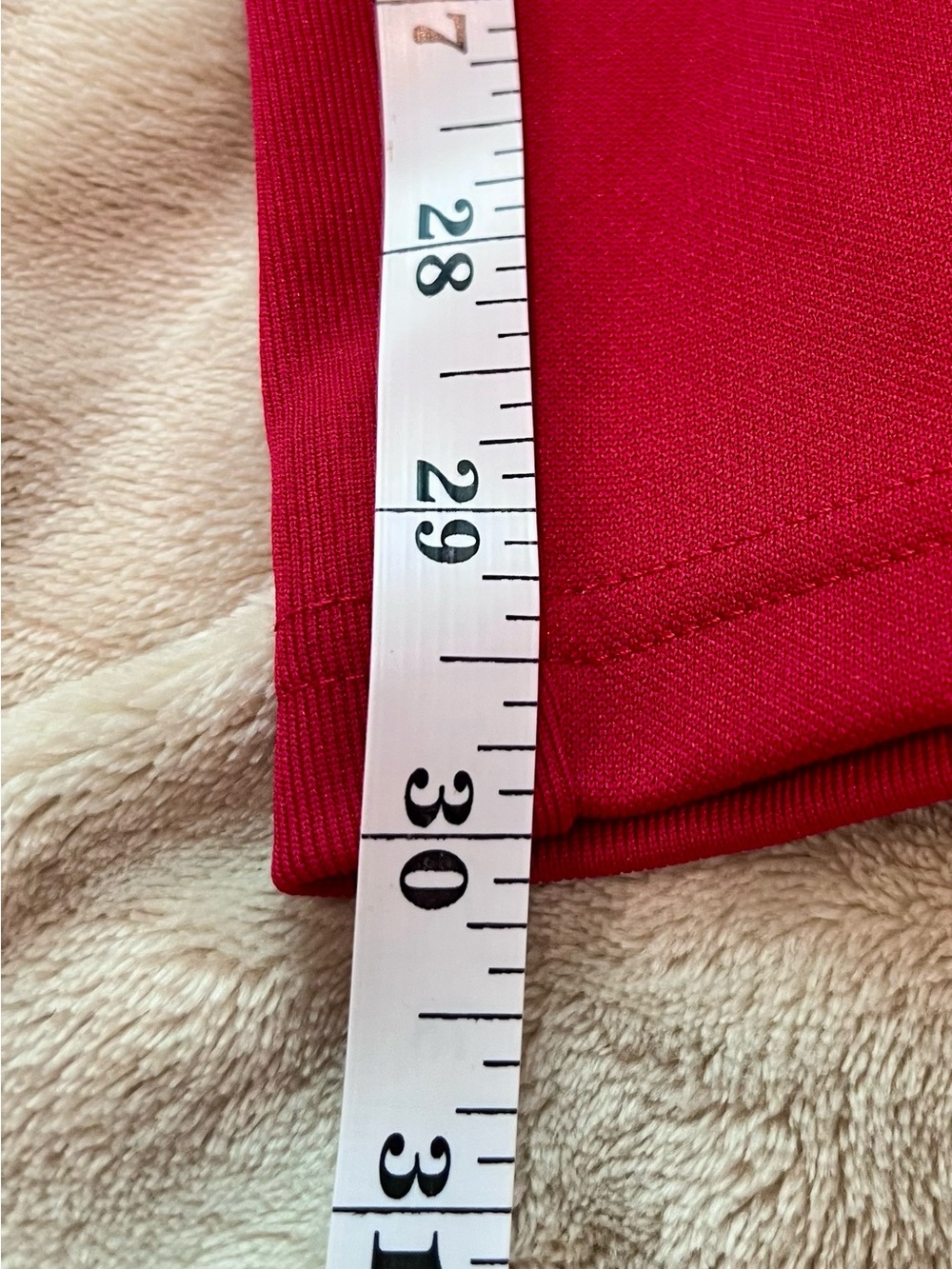 Adidas Red Climacool Track Pants Women’s M (12-14) White Stripes Zip Ankles - Picture 3 of 10